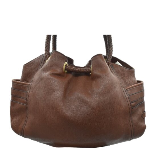 Cole Haan Brown Leather Handbag - Picture 3 of 10
